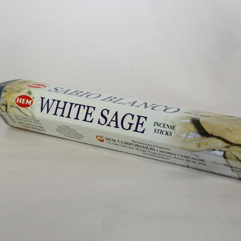 White Sage Incense Sticks - HEM