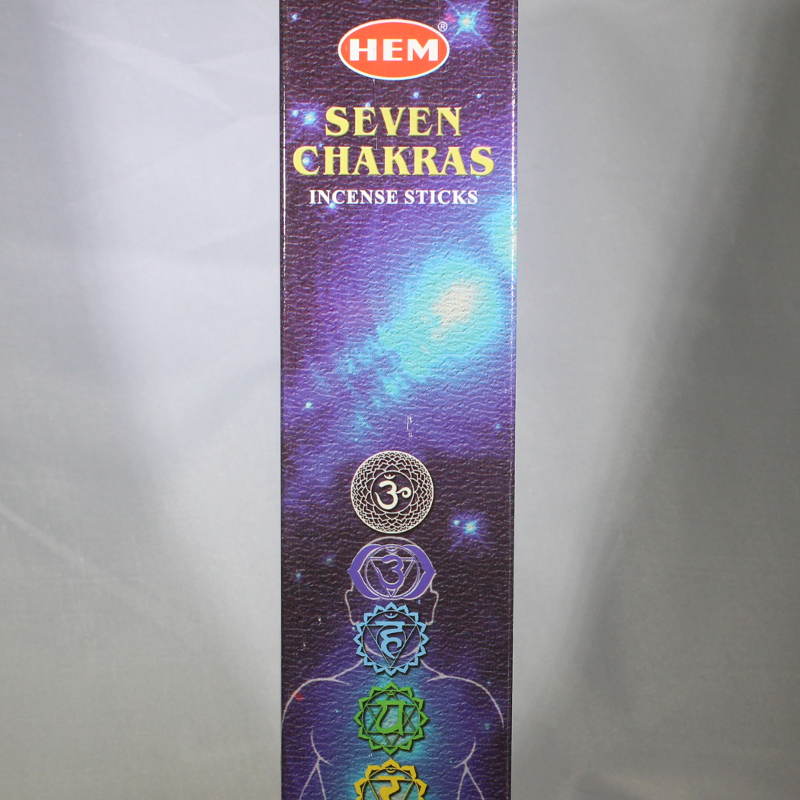 Seven Chakra Incense Sticks - SAC