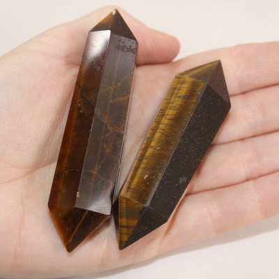 Tigers Eye Double Terminated