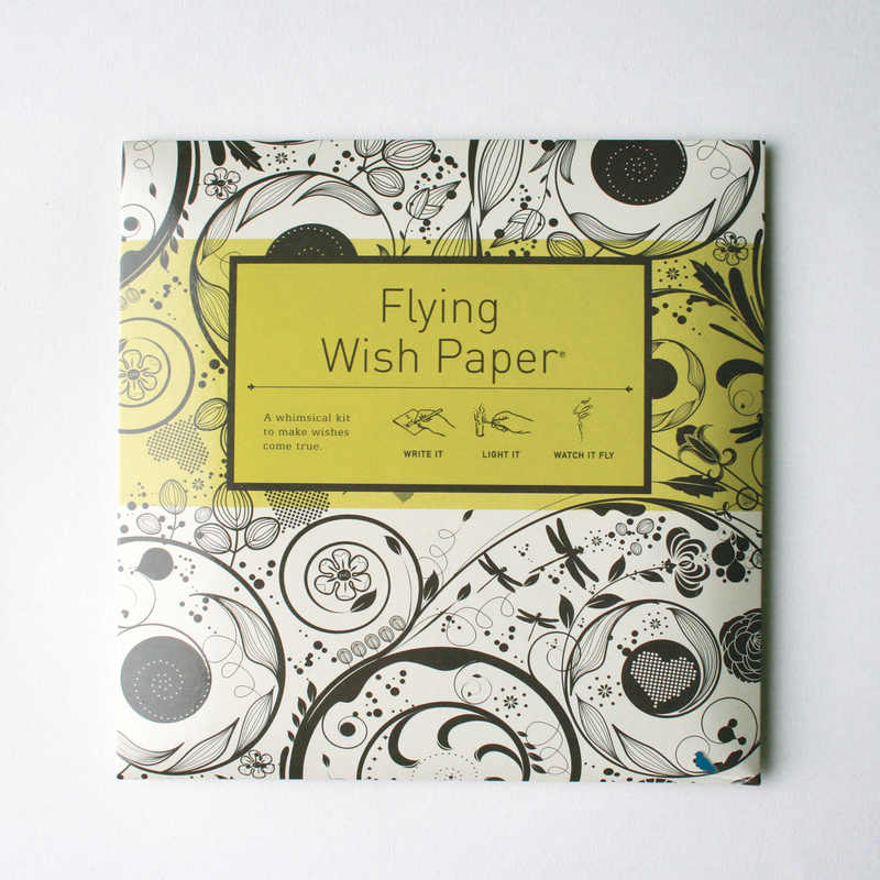 Swirls Flying Wish Paper Large Kit
