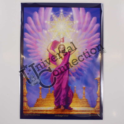 Archangel Uriel Altar Card