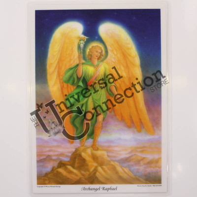 Archangel Raphael Altar Card