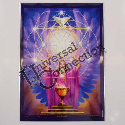 Ascended Master Melchizedek Altar Card