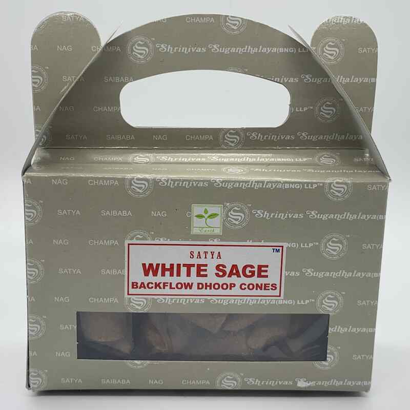 White Sage  Backflow Incense Cones