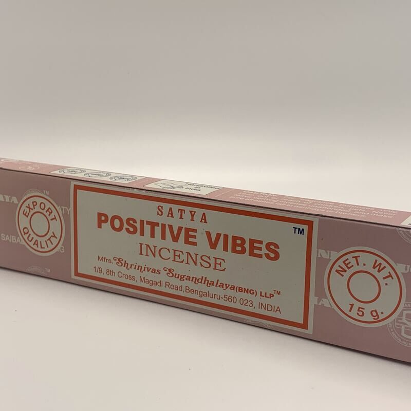Positive Vibes Incense Sticks-Satya