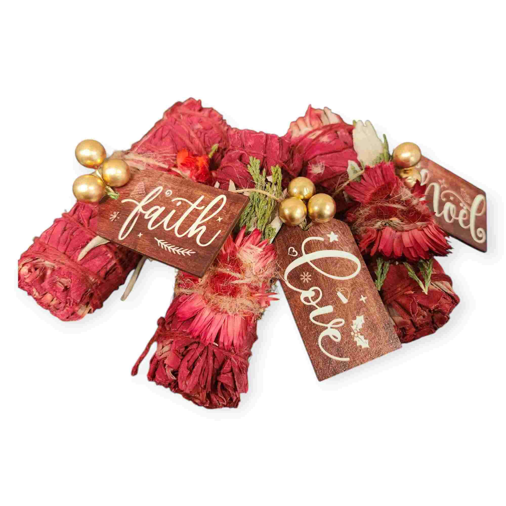 Sage - White Sage dipped Dragons Blood Resin