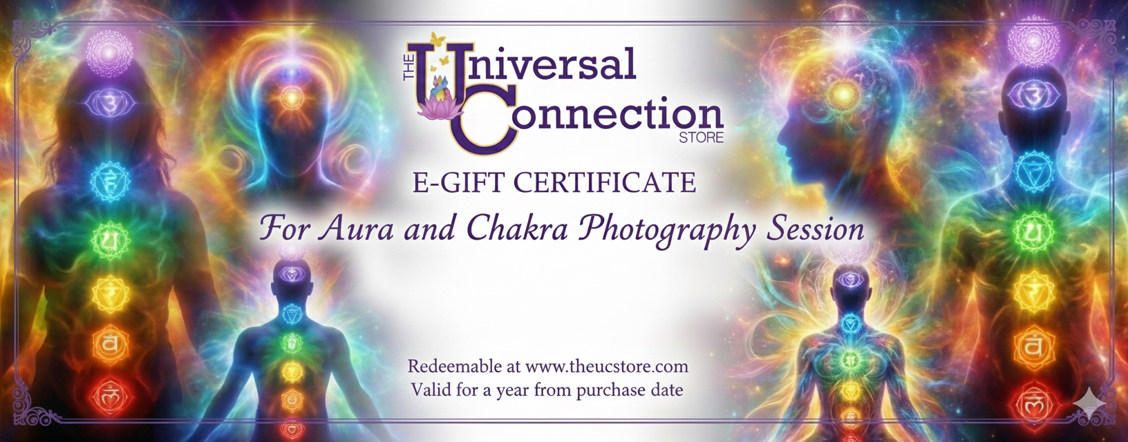 ZGV - Aura E Gift Certificate - Aura and Chakra Full Report