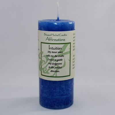 Intuition Affirmation Candle